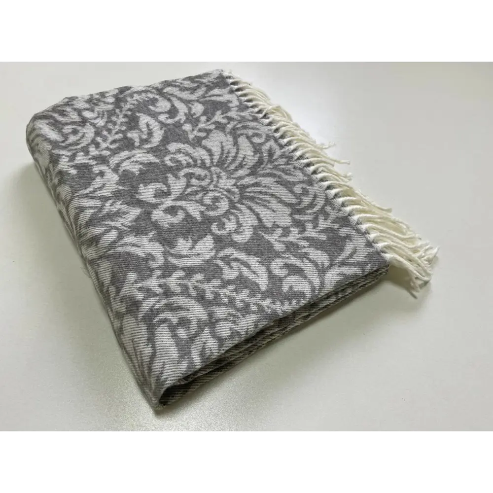 Фото 2 Плед Эллис 200x150 см, полиэстер, цвет светло-серый Фото 2 Плед Эллис 200x150 см, полиэстер, цвет светло-серый