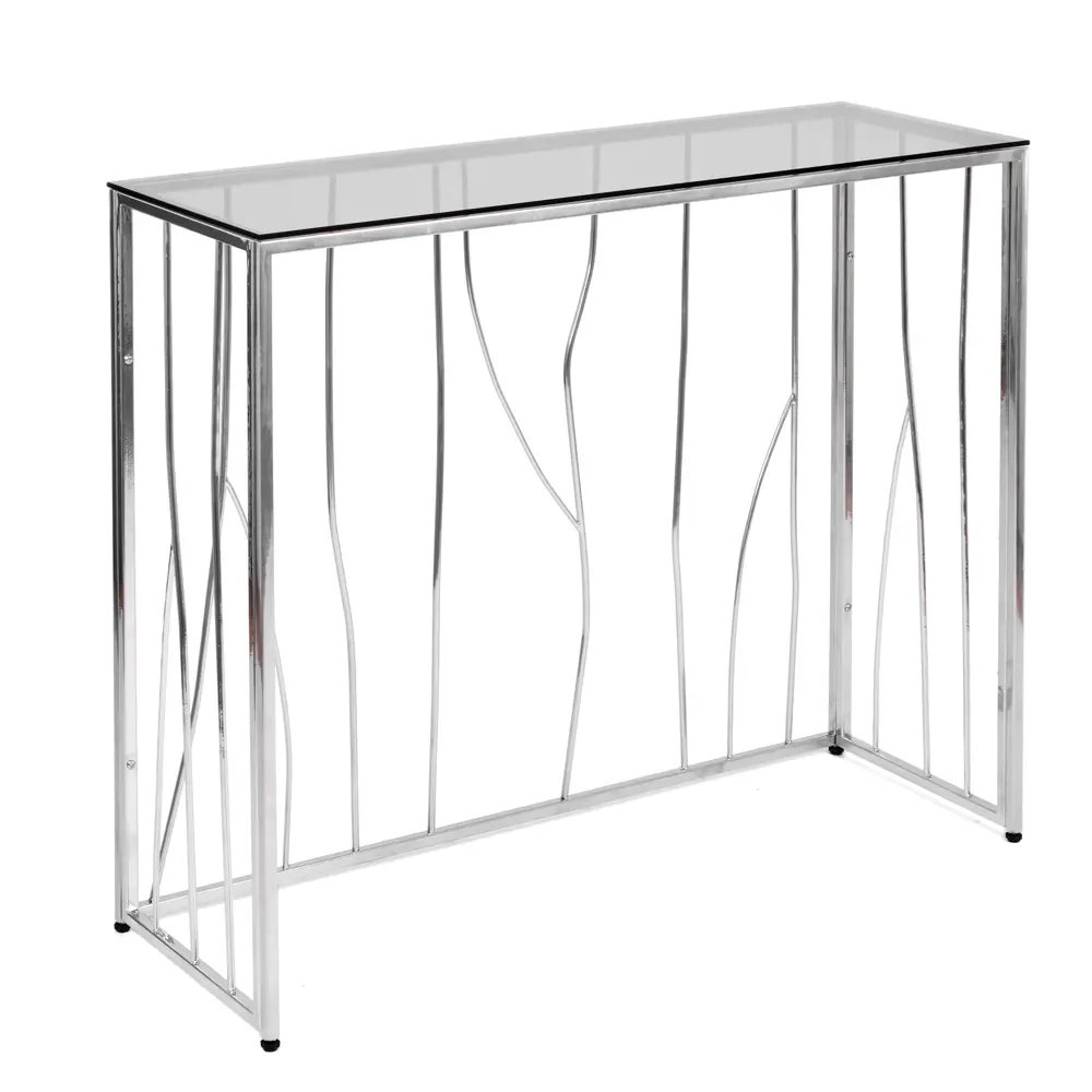 Фото Консоль напольная AllConsoles 1021-CS grey 100x80x35 см сталь