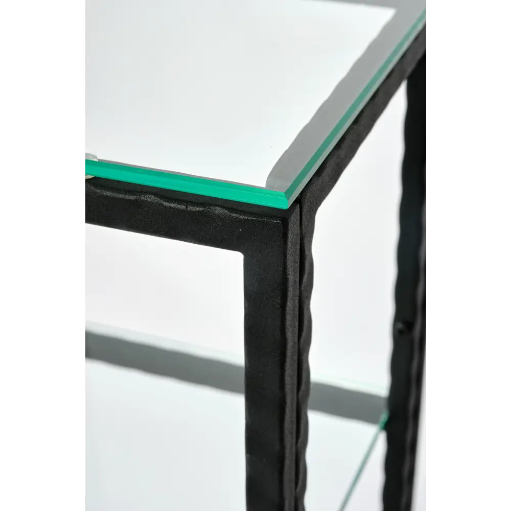 Фото 4 Консоль напольная AllConsoles 1014-CB clear 80x80x25 см сталь Фото 4 Консоль напольная AllConsoles 1014-CB clear 80x80x25 см сталь