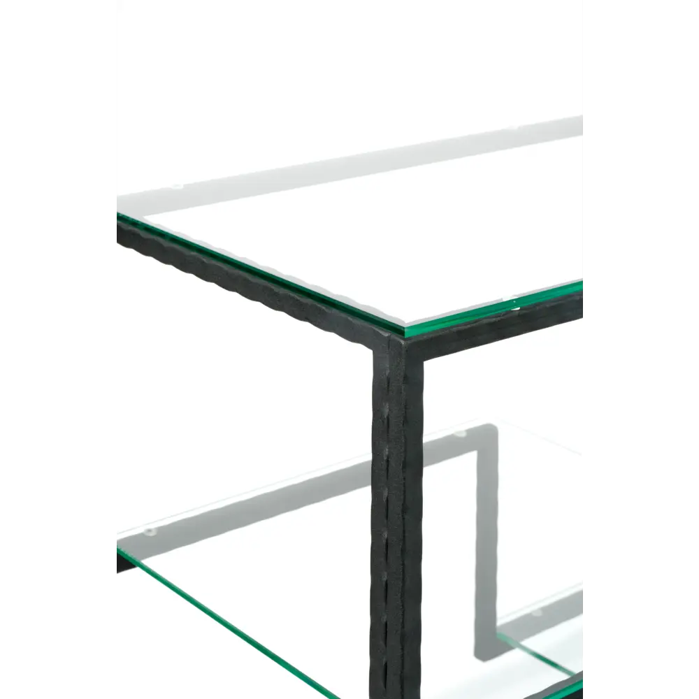 Фото 3 Консоль напольная AllConsoles 1013-CB clear 80x80x35 см сталь Фото 3 Консоль напольная AllConsoles 1013-CB clear 80x80x35 см сталь