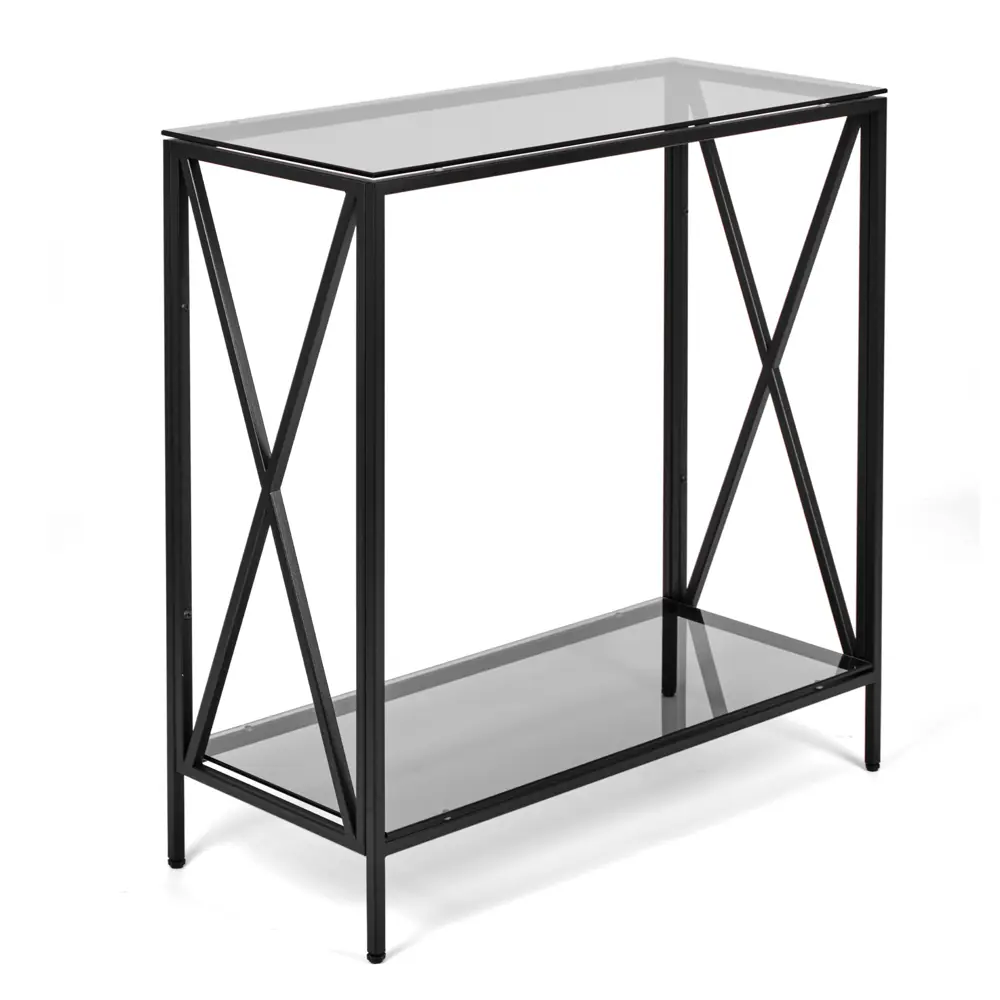 Фото Консоль напольная AllConsoles 1033-CB grey 80x80x35 см сталь Фото Консоль напольная AllConsoles 1033-CB grey 80x80x35 см сталь
