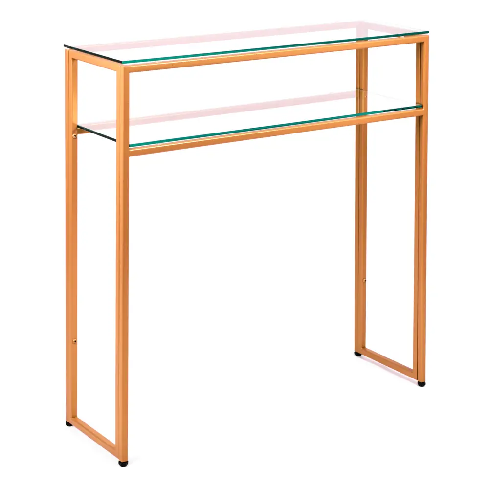 Фото Консоль напольная AllConsoles 1044-CG clear 80x80x25 см сталь Фото Консоль напольная AllConsoles 1044-CG clear 80x80x25 см сталь
