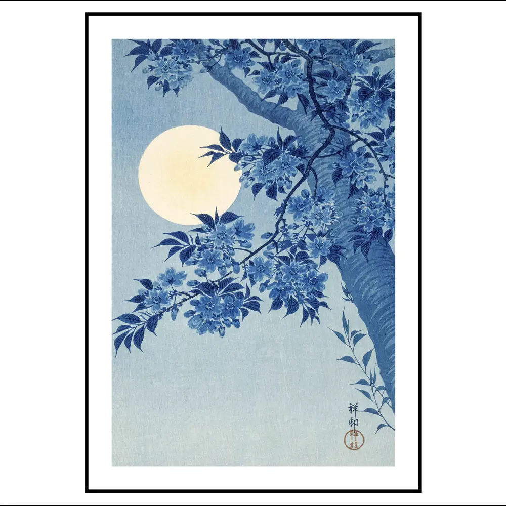 Фото 2 Постер 28 картин "Японская живопись. Луна" 40x50 см в подарочном тубусе без рамы Фото 2 Постер 28 картин "Японская живопись. Луна" 40x50 см в подарочном тубусе без рамы
