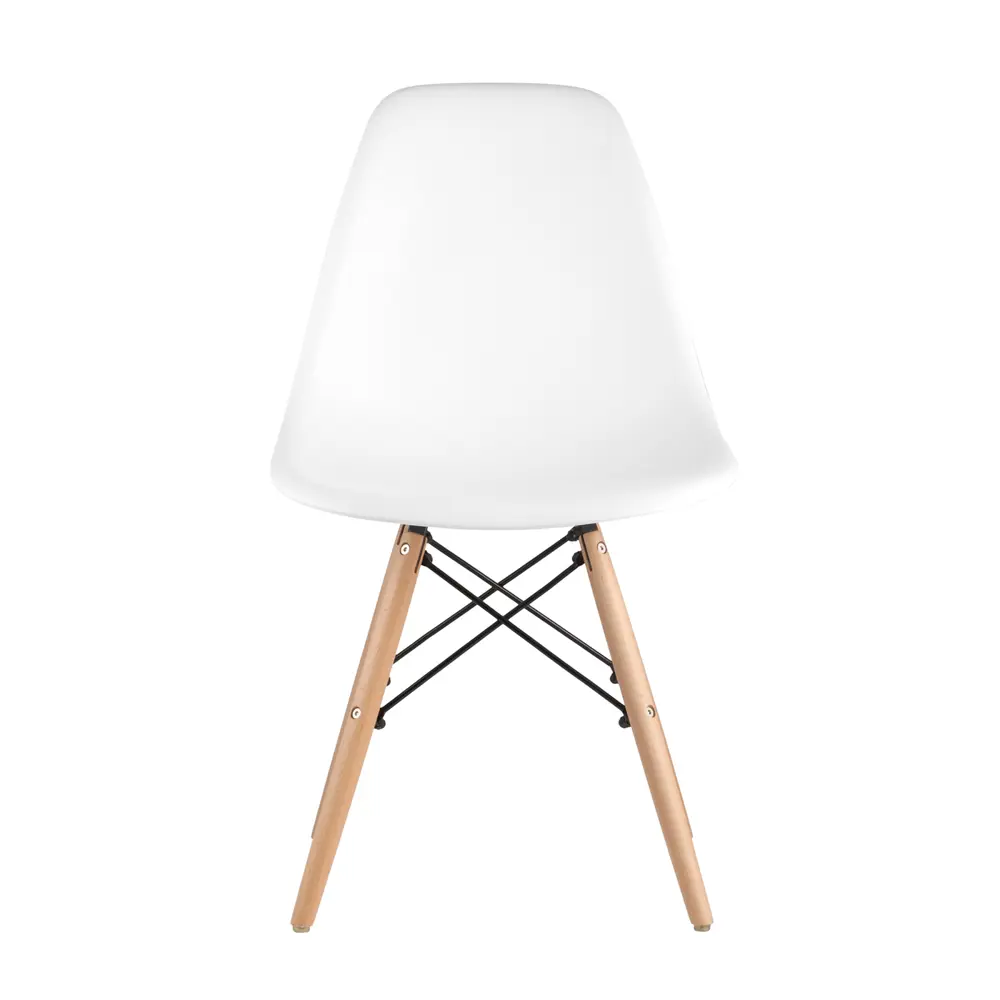 Фото 4 Стул кухонный Стул груп Dsw style 81x53x46 см пластик цвет белый Фото 4 Стул кухонный Стул груп Dsw style 81x53x46 см пластик цвет белый