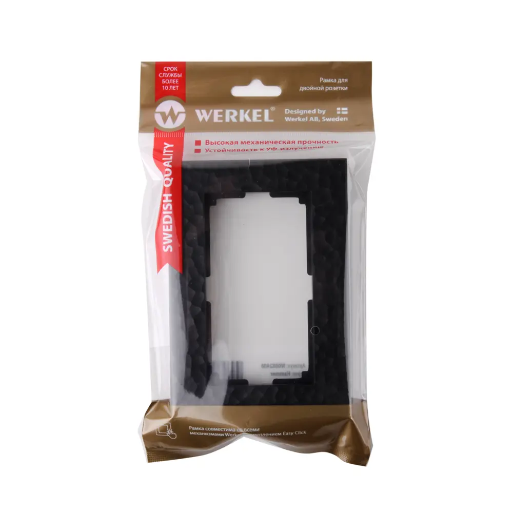 Фото 3 Рамка для розеток и выключателей Werkel Hammer W0082408 2 поста цвет черный Фото 3 Рамка для розеток и выключателей Werkel Hammer W0082408 2 поста цвет черный