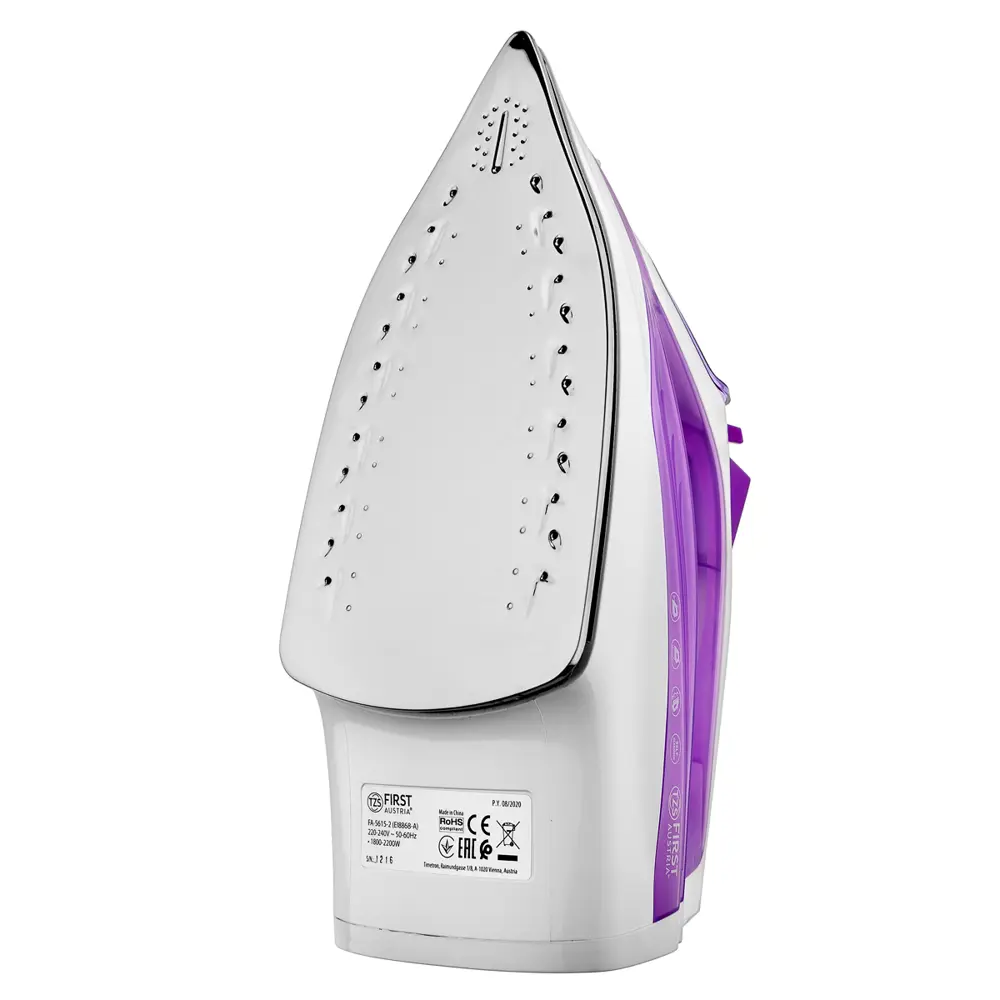 Фото 5 Утюг First Fa-5615-2 цвет фиолетовый Фото 5 Утюг First Fa-5615-2 цвет фиолетовый