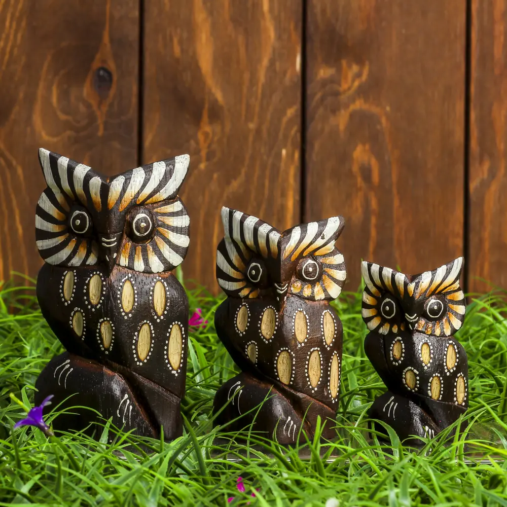 Фото Набор сувениров 3 шт "Совы" (8.10.12) 11x3x12 см Фото Набор сувениров 3 шт "Совы" (8.10.12) 11x3x12 см