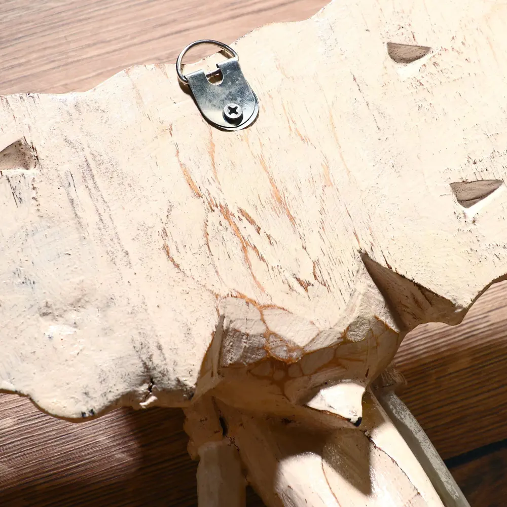 Фото 5 Панно "Голова слона" бежевое 28x26x10.5 см Фото 5 Панно "Голова слона" бежевое 28x26x10.5 см