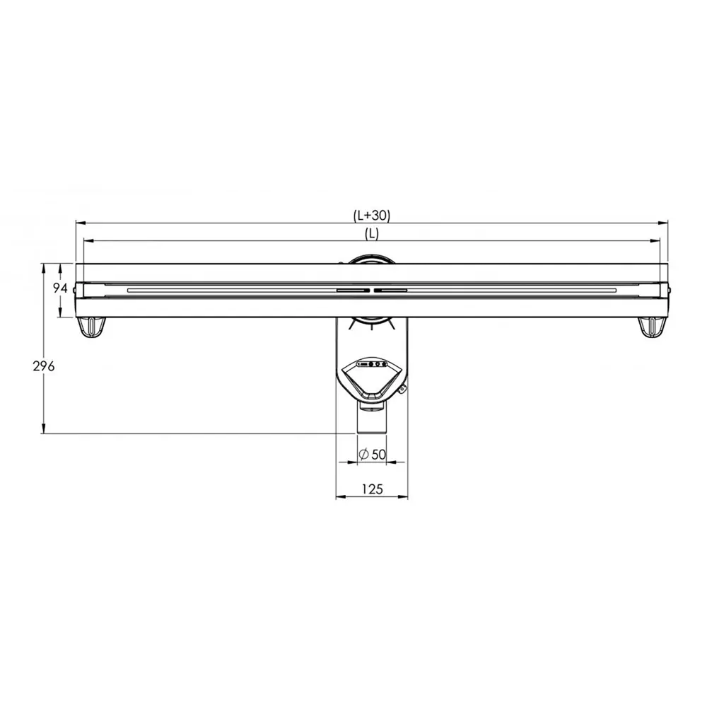 Фото 4 Трап для душа Berges Super Line 750 90182 Фото 4 Трап для душа Berges Super Line 750 90182