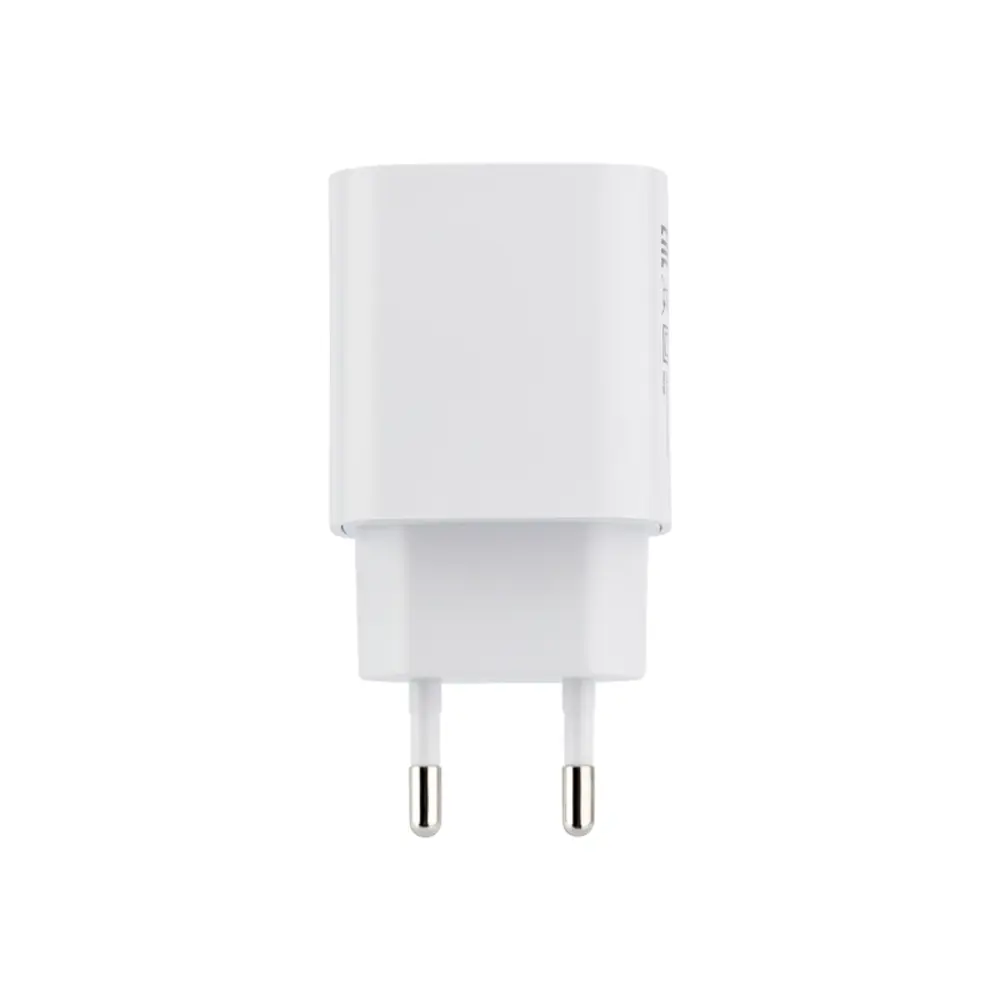 Фото 3 Сетевое зарядное устройство Rexant USB + Type-C 2.4A белое Фото 3 Сетевое зарядное устройство Rexant USB + Type-C 2.4A белое