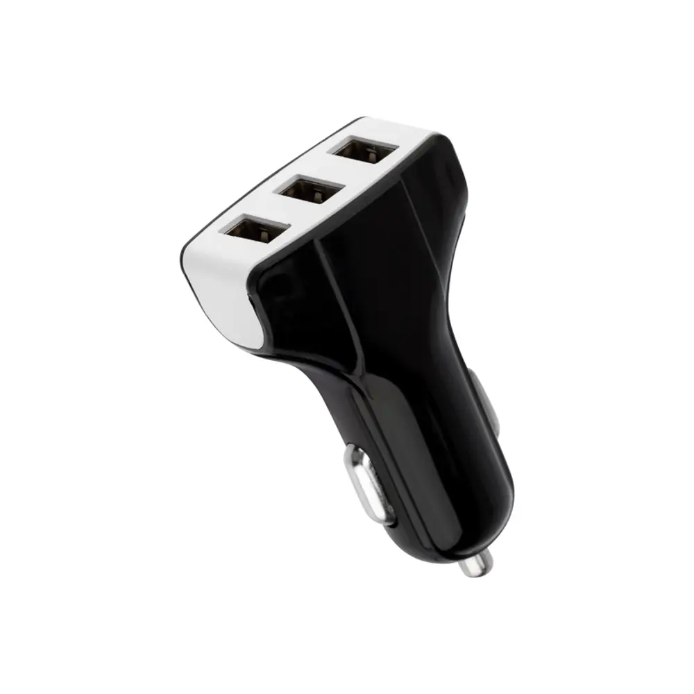 Фото Зарядное устройство в прикуриватель Rexant 3xUSB черное Фото Зарядное устройство в прикуриватель Rexant 3xUSB черное