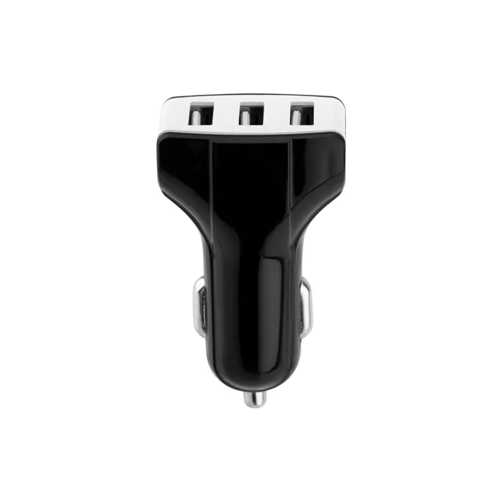 Фото 2 Зарядное устройство в прикуриватель Rexant 3xUSB черное Фото 2 Зарядное устройство в прикуриватель Rexant 3xUSB черное