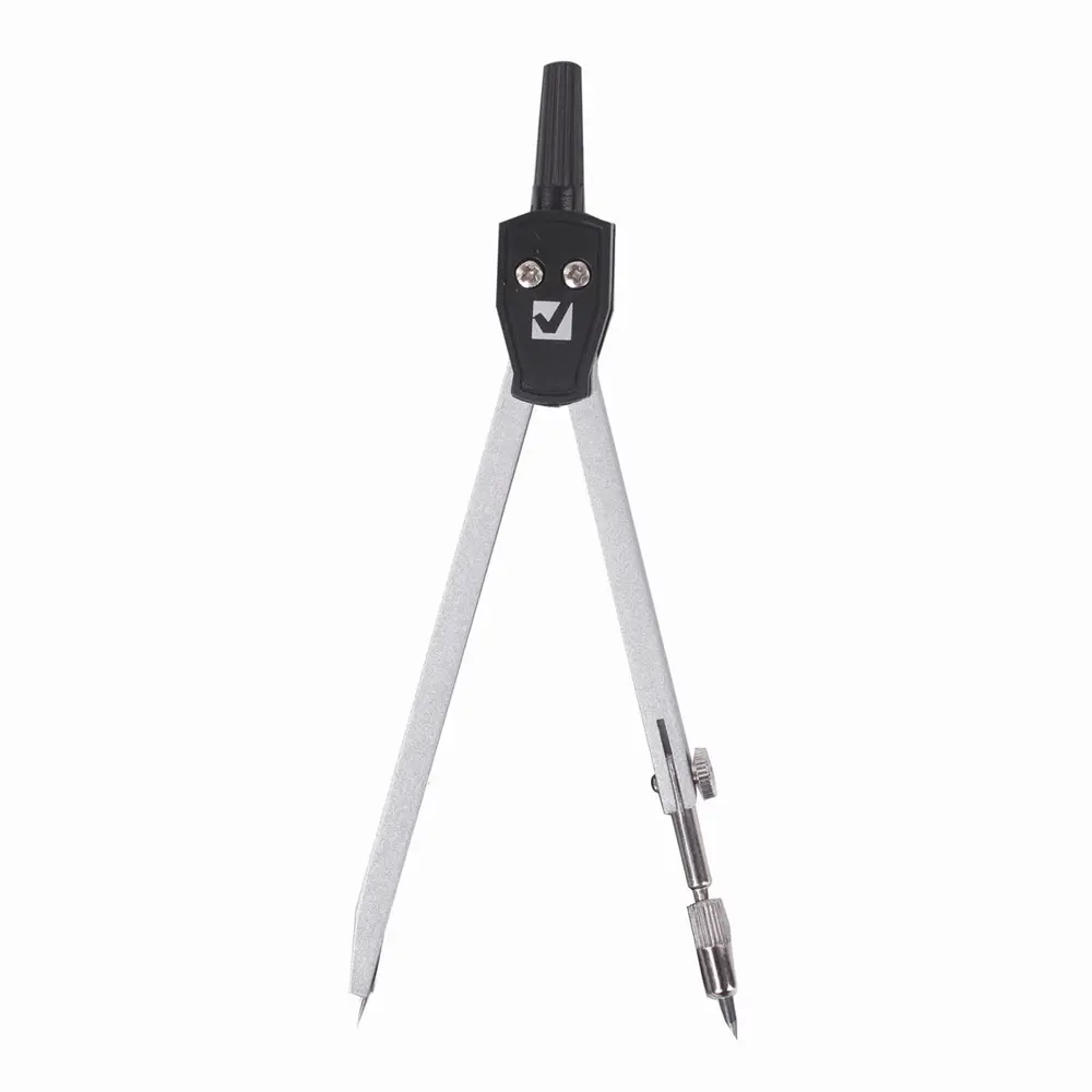 Фото 8 Готовальня Brauberg Architect 210346 7 предметов: циркуль+кронциркуль с рейсфедором, рейсфедер+держатель, 2 вставки, грифель