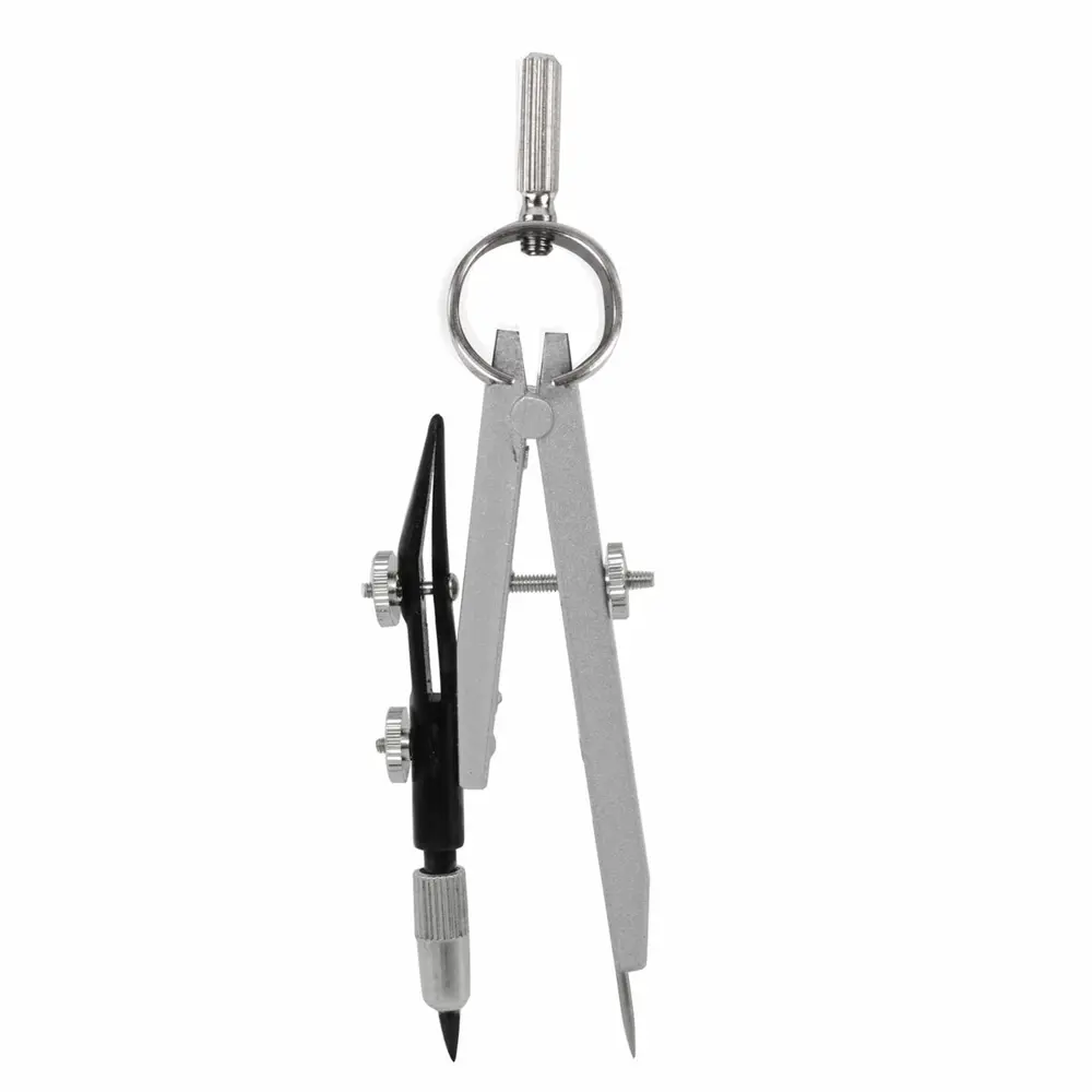 Фото 6 Готовальня Brauberg Architect 210659 8 предметов: циркуль+кронциркуль, вставки+держатель, отвёртка, точилка, грифель