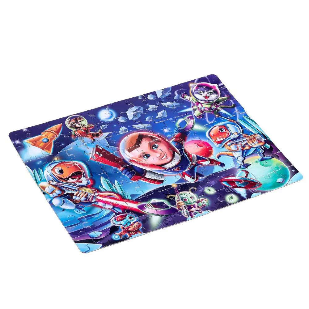 Фото 5 Пазлы светящиеся в темноте Космический десант 88 деталей Puzzle Time Фото 5 Пазлы светящиеся в темноте Космический десант 88 деталей Puzzle Time