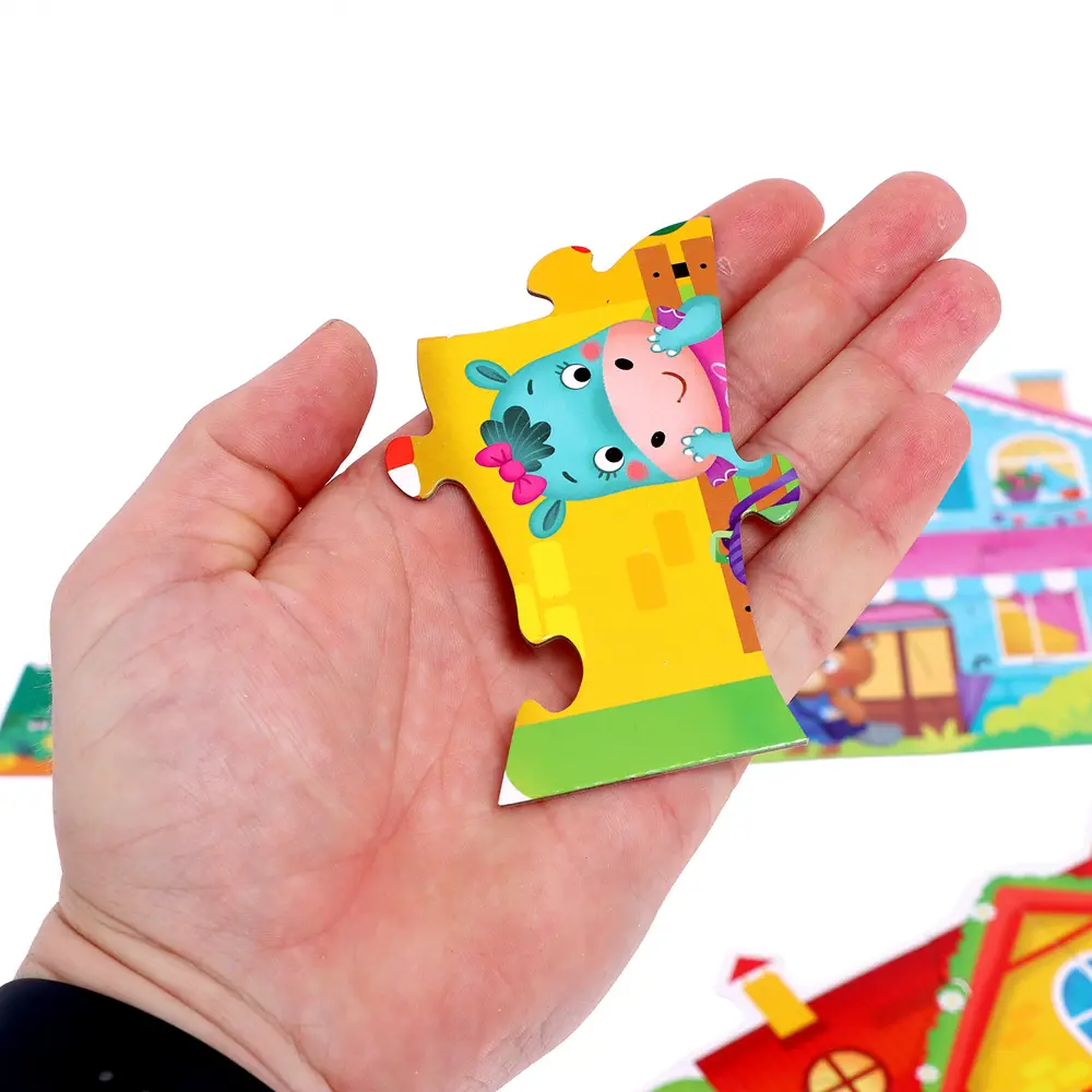 Фото 8 Фигурные пазлы 4 в 1 Веселые зверята 9 12 15 20 элементов Puzzle Time Фото 8 Фигурные пазлы 4 в 1 Веселые зверята 9 12 15 20 элементов Puzzle Time