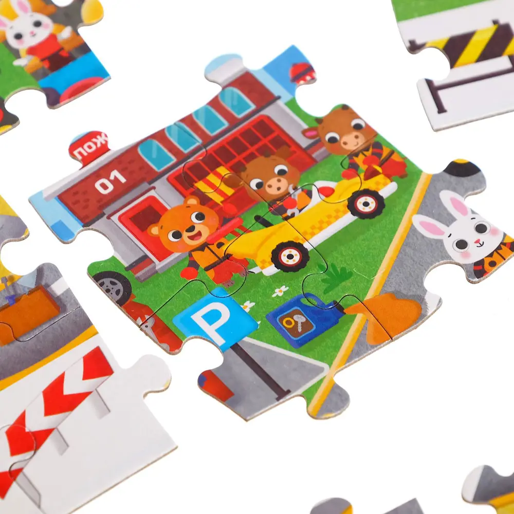 Фото 3 Пазлы Найди и покажи Веселые гонки в городе 88 деталей Puzzle Time Фото 3 Пазлы Найди и покажи Веселые гонки в городе 88 деталей Puzzle Time