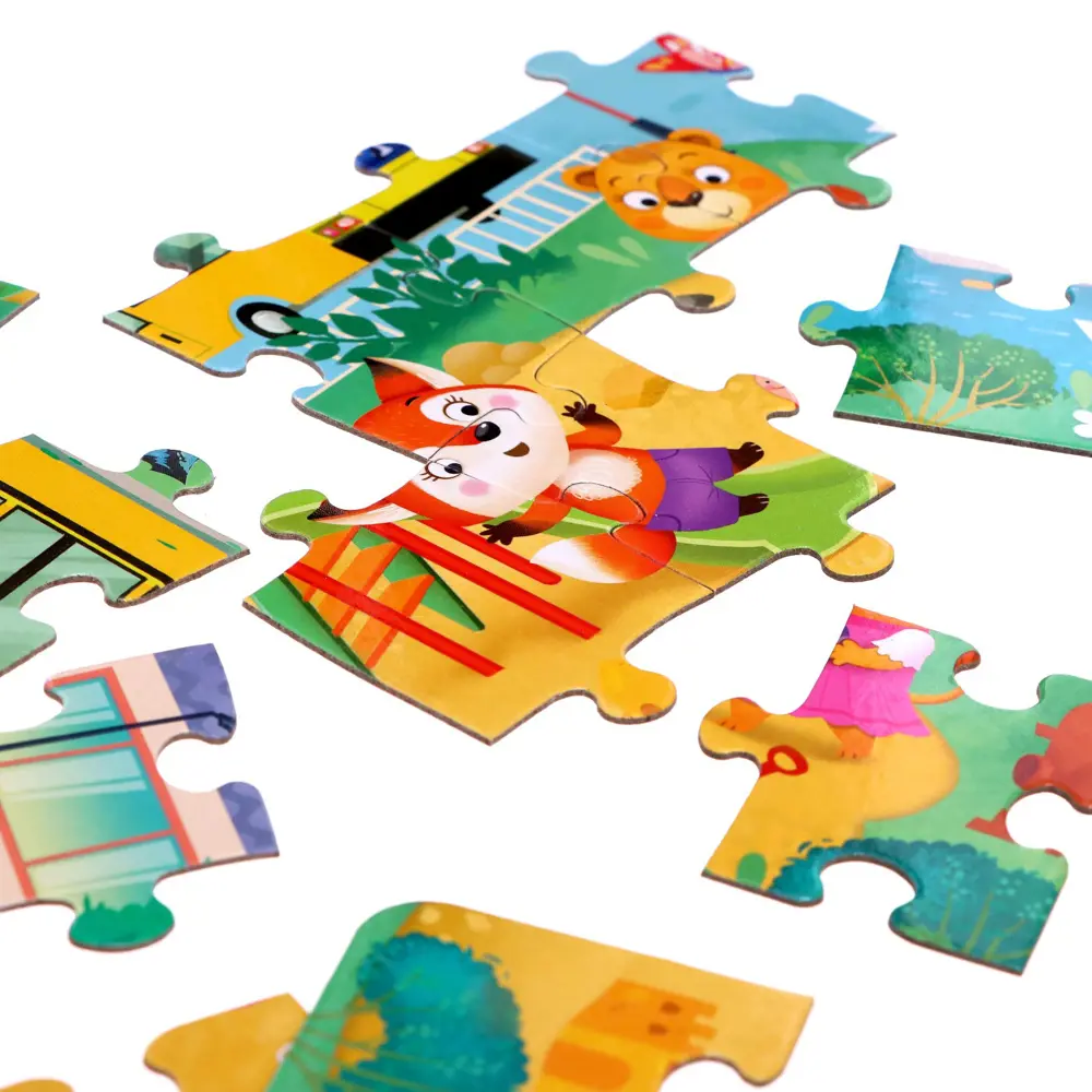 Фото 3 Фигурный пазл Техника и транспорт 52 детали Puzzle Time Фото 3 Фигурный пазл Техника и транспорт 52 детали Puzzle Time