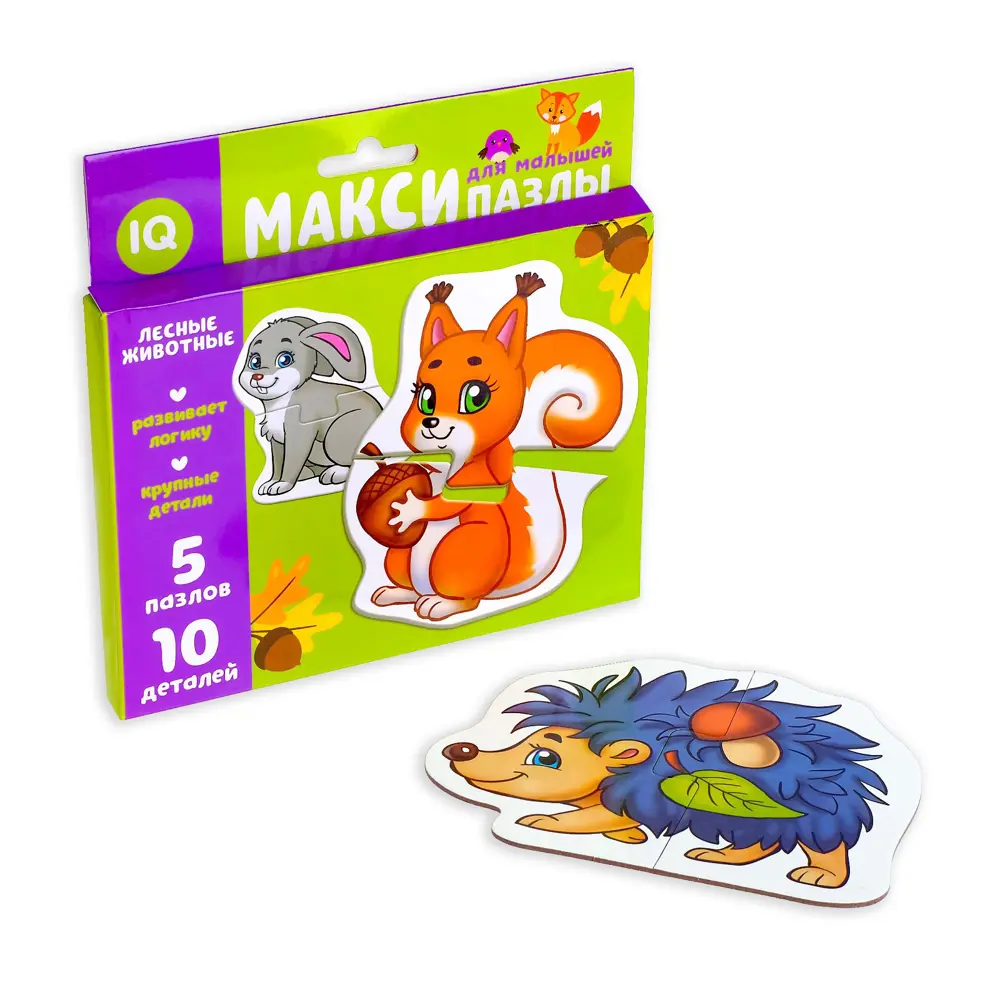 Фото Макси-пазлы Лесные животные Puzzle Time Фото Макси-пазлы Лесные животные Puzzle Time