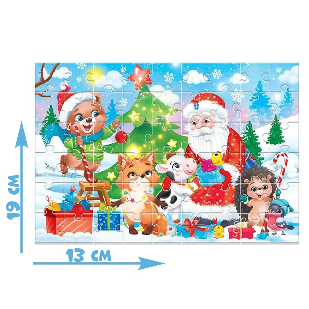 Фото 2 Пазл в елочном шаре Скоро-скоро Новый год 54 элемента Puzzle Time Фото 2 Пазл в елочном шаре Скоро-скоро Новый год 54 элемента Puzzle Time