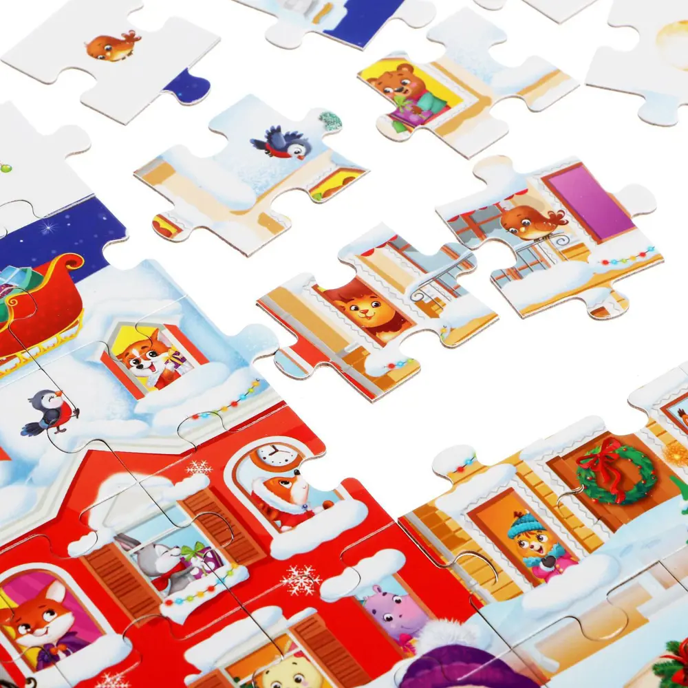 Фото 3 Пазл Найди и покажи Новый год пришел 88 деталей Puzzle Time Фото 3 Пазл Найди и покажи Новый год пришел 88 деталей Puzzle Time