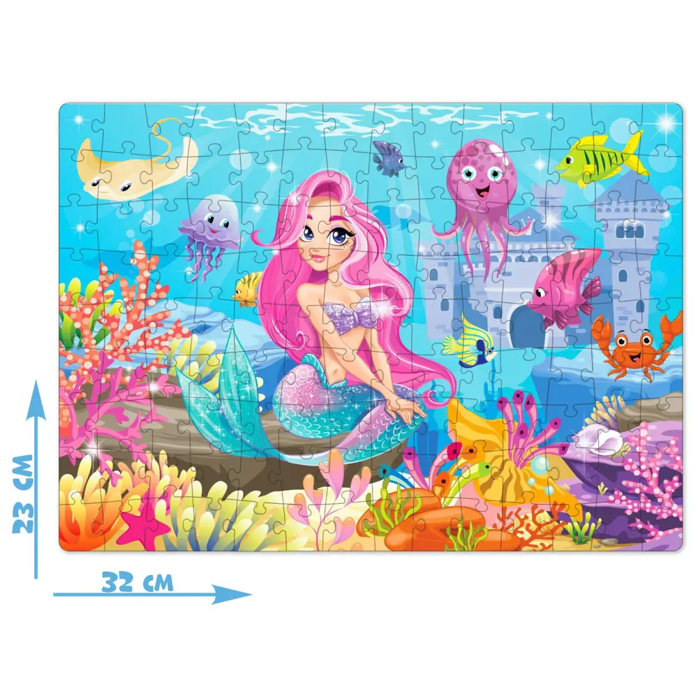 Фото 2 Пазл Волшебный подводный мир 104 элемента Puzzle Time Фото 2 Пазл Волшебный подводный мир 104 элемента Puzzle Time