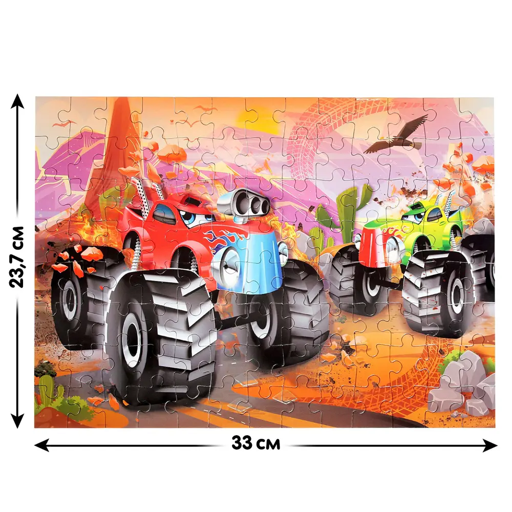Фото 2 Пазл Невероятные машины 104 элемента Puzzle Time Фото 2 Пазл Невероятные машины 104 элемента Puzzle Time