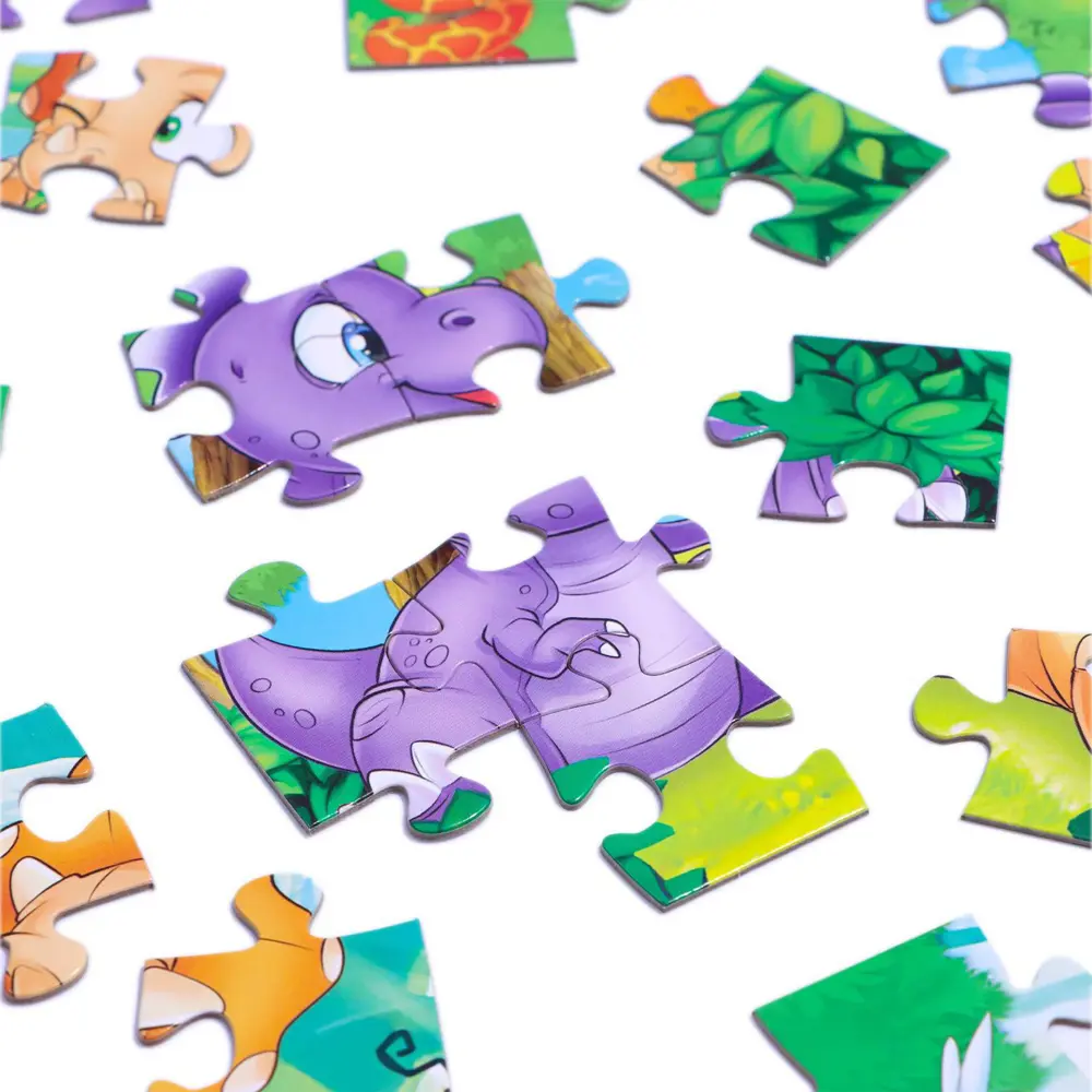 Фото 3 Пазл Веселые динозаврики 24 элемента Puzzle Time Фото 3 Пазл Веселые динозаврики 24 элемента Puzzle Time