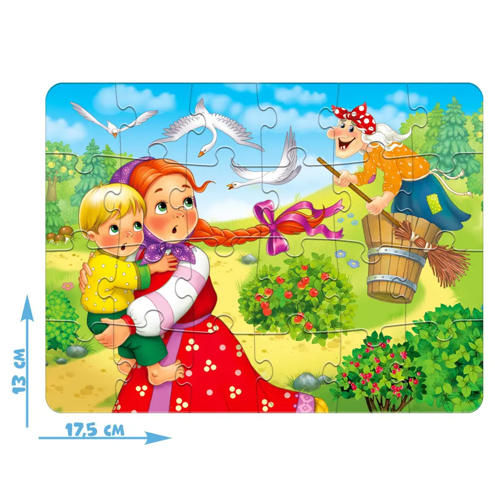 Фото 2 Пазл Детские сказки №2 24 элемента Puzzle Time Фото 2 Пазл Детские сказки №2 24 элемента Puzzle Time