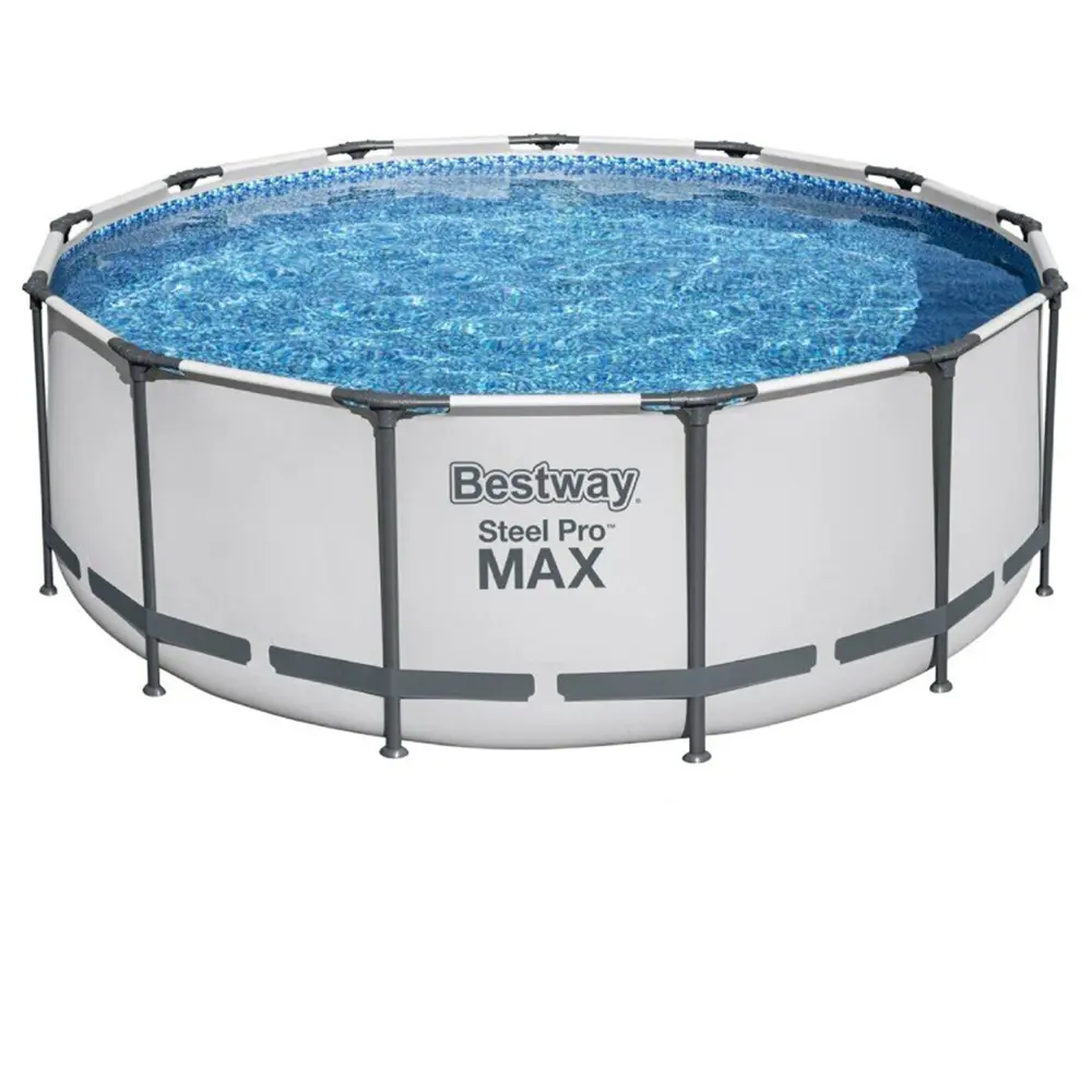 Фото 2 Каркасный бассейн Bestway Pool Set 122x122x305 см цвет серый Фото 2 Каркасный бассейн Bestway Pool Set 122x122x305 см цвет серый