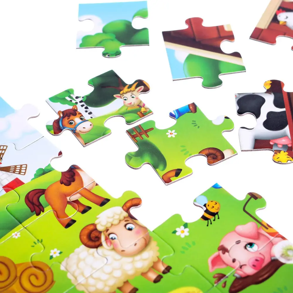Фото 3 Пазлы Найди и покажи Большая ферма 35 деталей Puzzle Time Фото 3 Пазлы Найди и покажи Большая ферма 35 деталей Puzzle Time