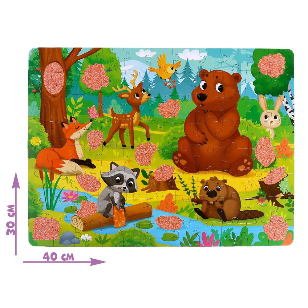 Фото 2 Пазл Собери найди покажи На лесной опушке 88 элементов Puzzle Time Фото 2 Пазл Собери найди покажи На лесной опушке 88 элементов Puzzle Time