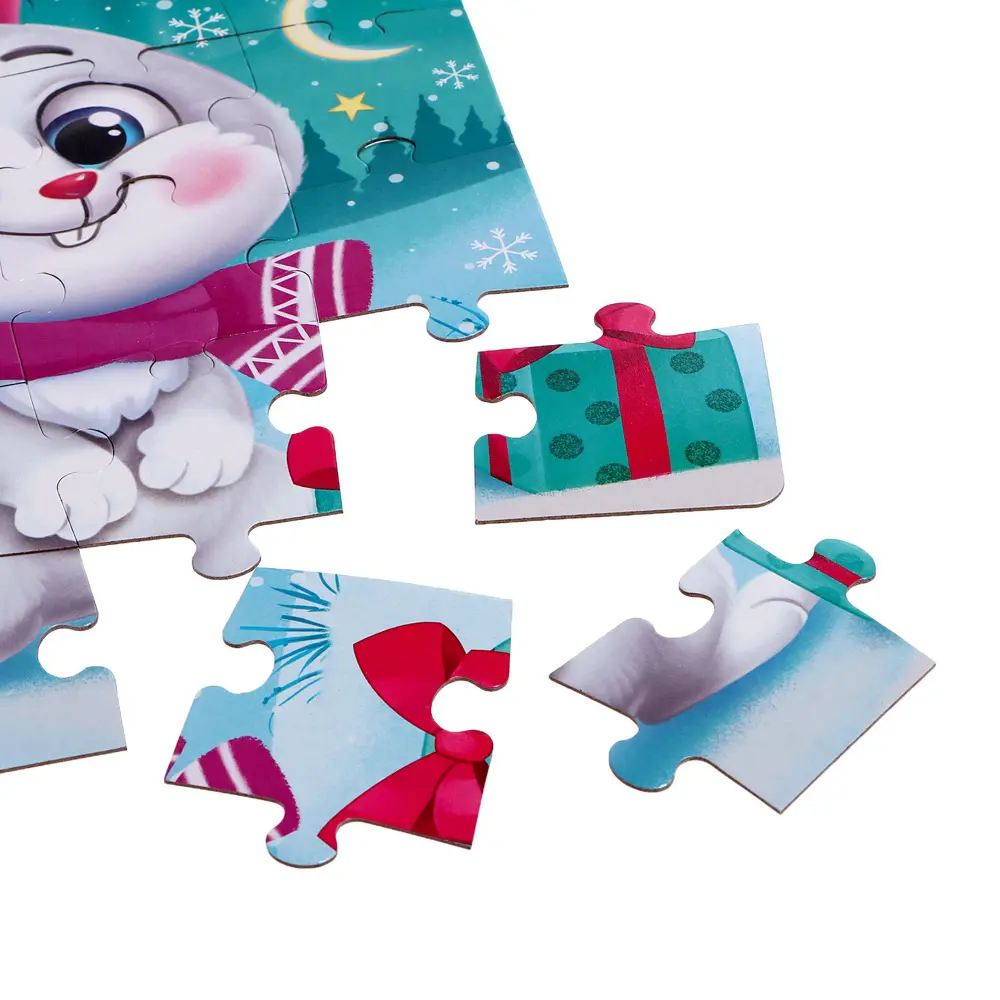 Фото 3 Пазлы в металлической коробке Зайчонок 24 детали Puzzle Time Фото 3 Пазлы в металлической коробке Зайчонок 24 детали Puzzle Time