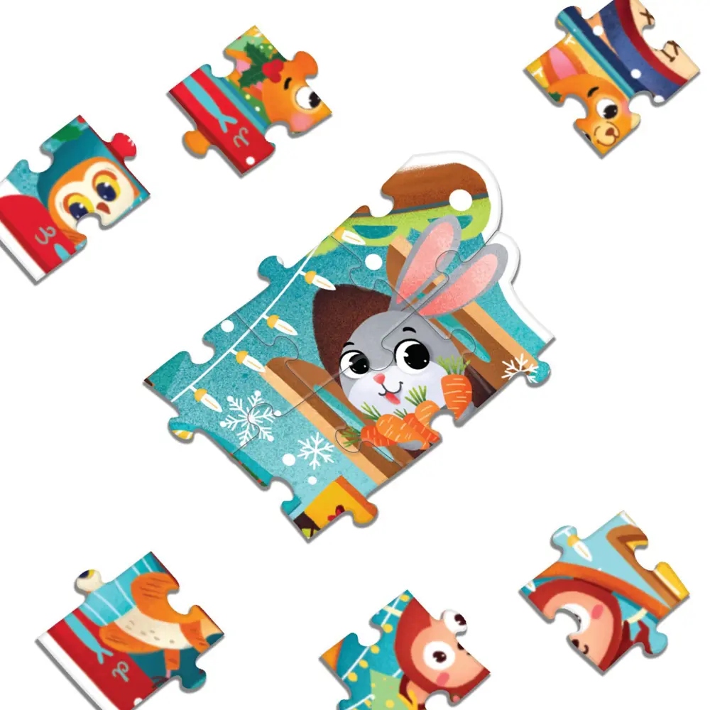 Фото 3 Фигурный пазл Волшебные часы 77 деталей Puzzle Time Фото 3 Фигурный пазл Волшебные часы 77 деталей Puzzle Time