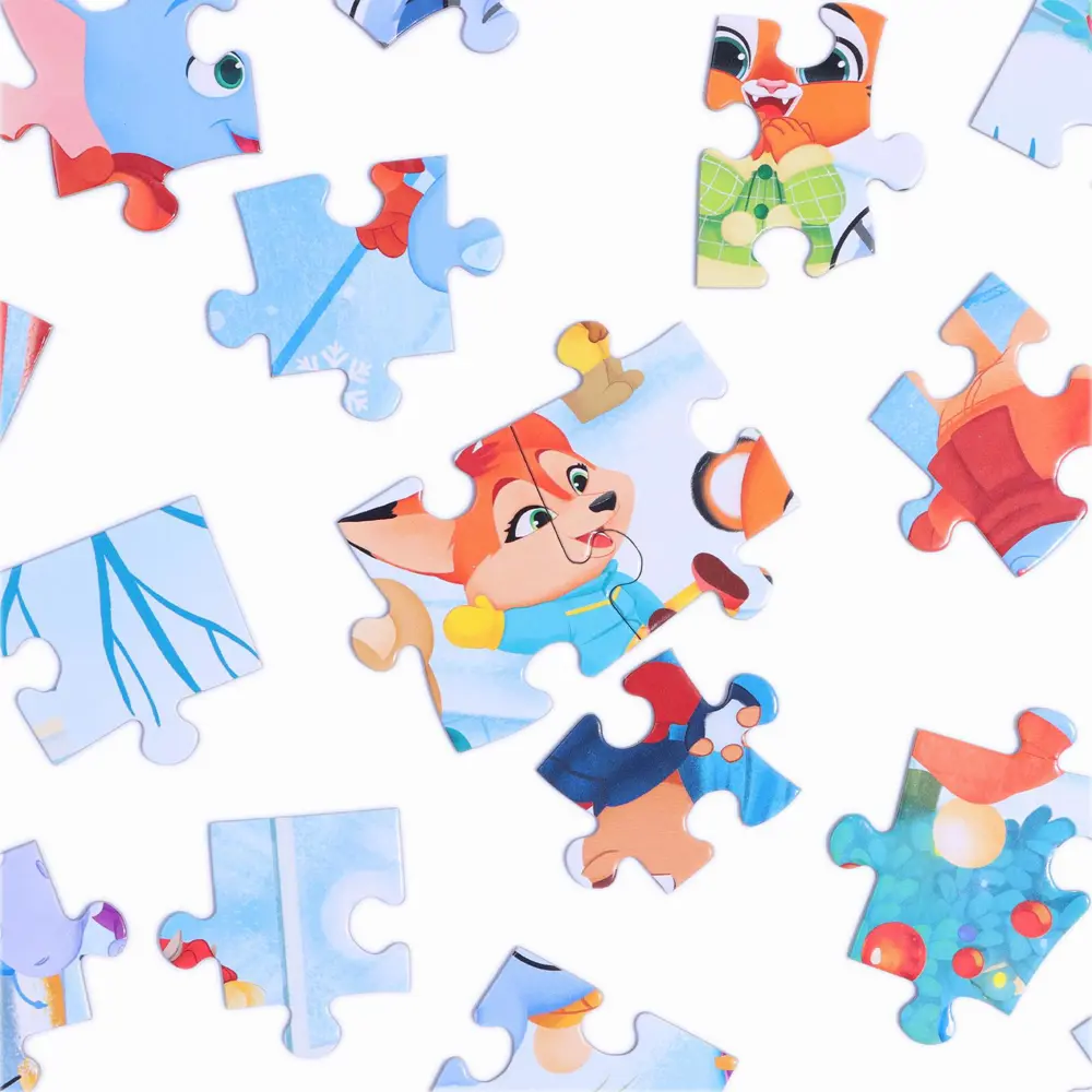 Фото 4 Пазлы детские Новогодние развлечения 60 элементов Puzzle Time Фото 4 Пазлы детские Новогодние развлечения 60 элементов Puzzle Time