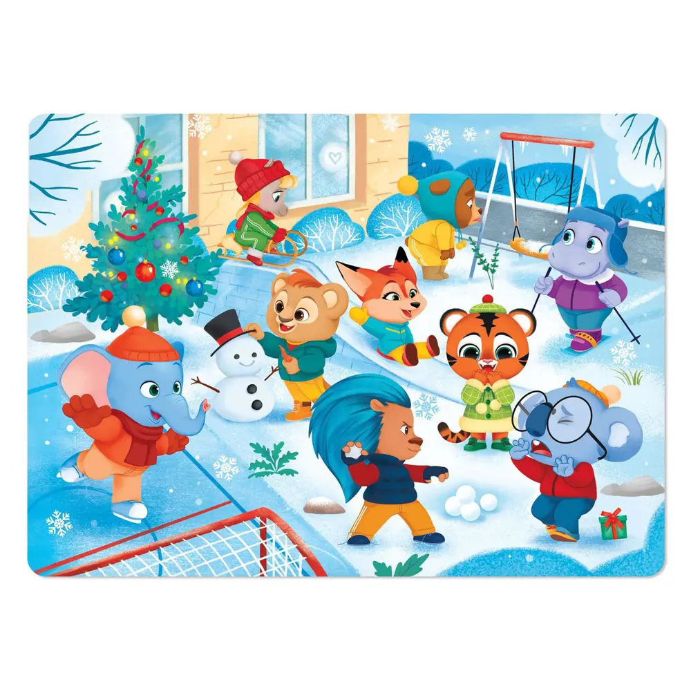 Фото 3 Пазлы детские Новогодние развлечения 60 элементов Puzzle Time Фото 3 Пазлы детские Новогодние развлечения 60 элементов Puzzle Time