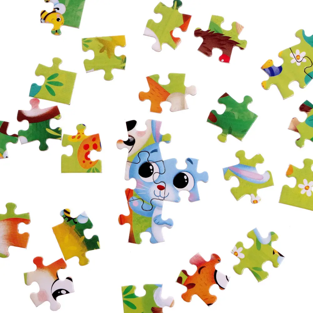 Фото 4 Пазл детский Лисенок и зайчик 54 элемента Puzzle Time Фото 4 Пазл детский Лисенок и зайчик 54 элемента Puzzle Time