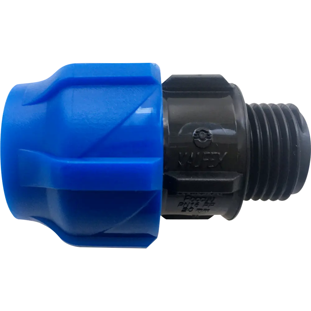 Фото 2 Муфта комбинированная Valfex 1 1/2"x63 мм НР полипропилен Фото 2 Муфта комбинированная Valfex 1 1/2"x63 мм НР полипропилен