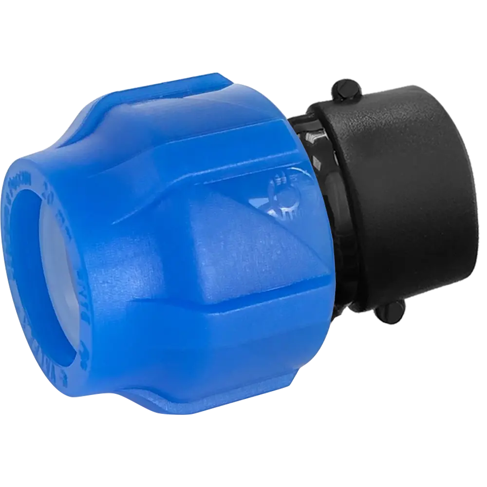 Фото Муфта комбинированная Valfex 1 1/2"x50 мм ВР полипропилен Фото Муфта комбинированная Valfex 1 1/2"x50 мм ВР полипропилен