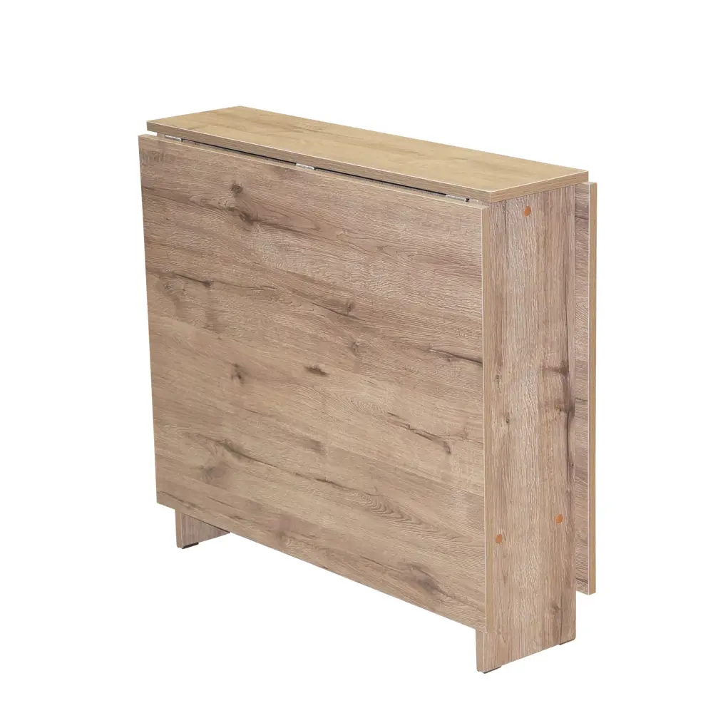 Фото 4 Кухонный стол прямоугольный Big House Книжка 20x83 см ЛДСП цвет дуб веллингтон Фото 4 Кухонный стол прямоугольный Big House Книжка 20x83 см ЛДСП цвет дуб веллингтон