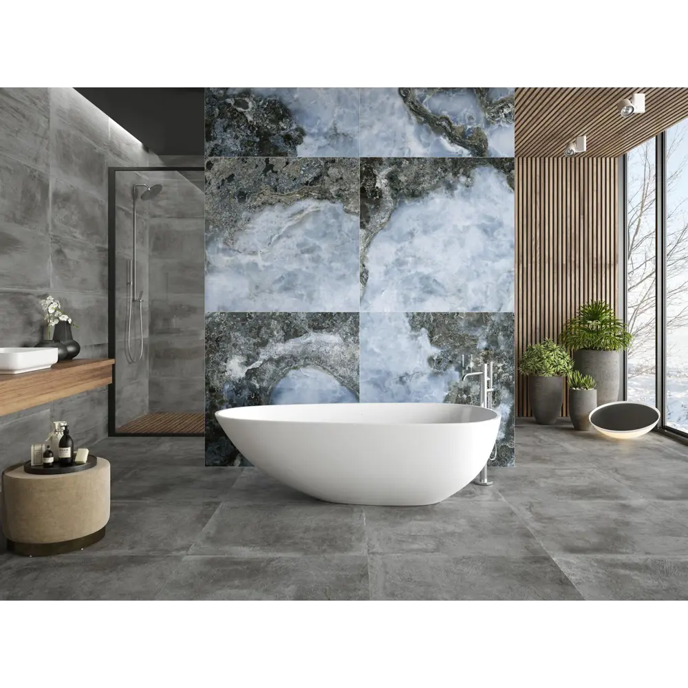 Фото 2 Керамогранит Pamesa ceramica 00-00109169 60x120см 1.44 м² цвет синий, цена за упаковку Фото 2 Керамогранит Pamesa ceramica 00-00109169 60x120см 1.44 м² цвет синий, цена за упаковку