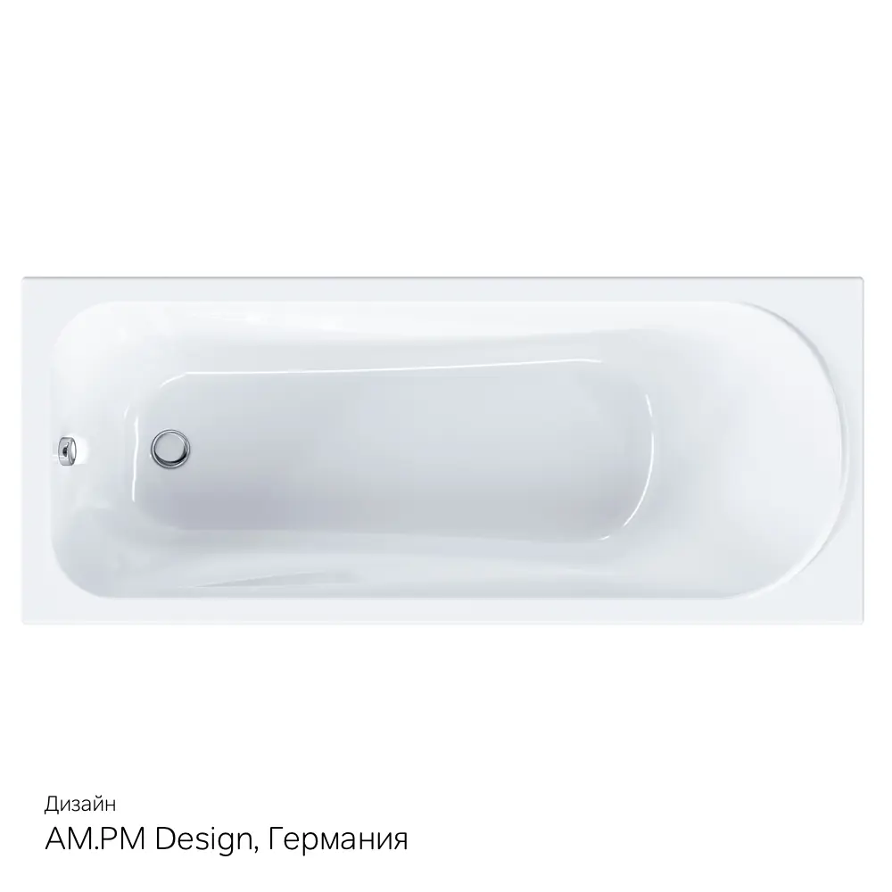 Фото 9 Прямоугольная ванна AM.PM W76A-170-070W-ARPOflB акрил 70x170см Фото 9 Прямоугольная ванна AM.PM W76A-170-070W-ARPOflB акрил 70x170см