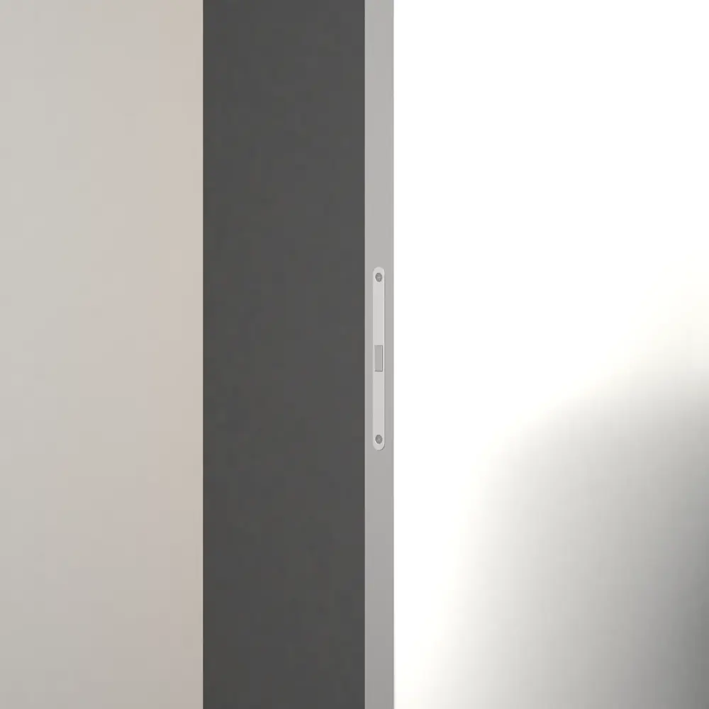 Фото 4 Дверь межкомнатная скрытая правая (на себя) Invisible 90x220 см эмаль цвет Серый с замком Фото 4 Дверь межкомнатная скрытая правая (на себя) Invisible 90x220 см эмаль цвет Серый с замком