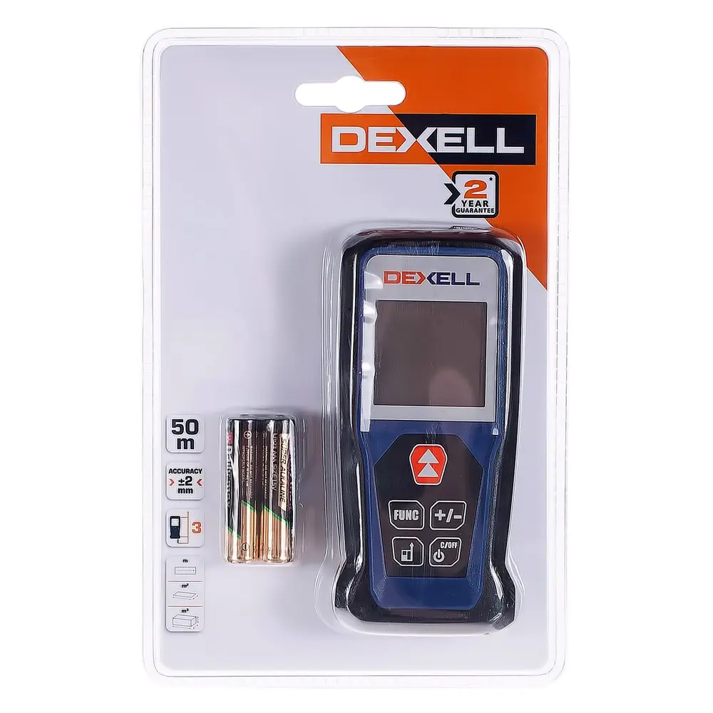 Фото 2 Дальномер лазерный Dexell с дальностью до 50 м Фото 2 Дальномер лазерный Dexell с дальностью до 50 м