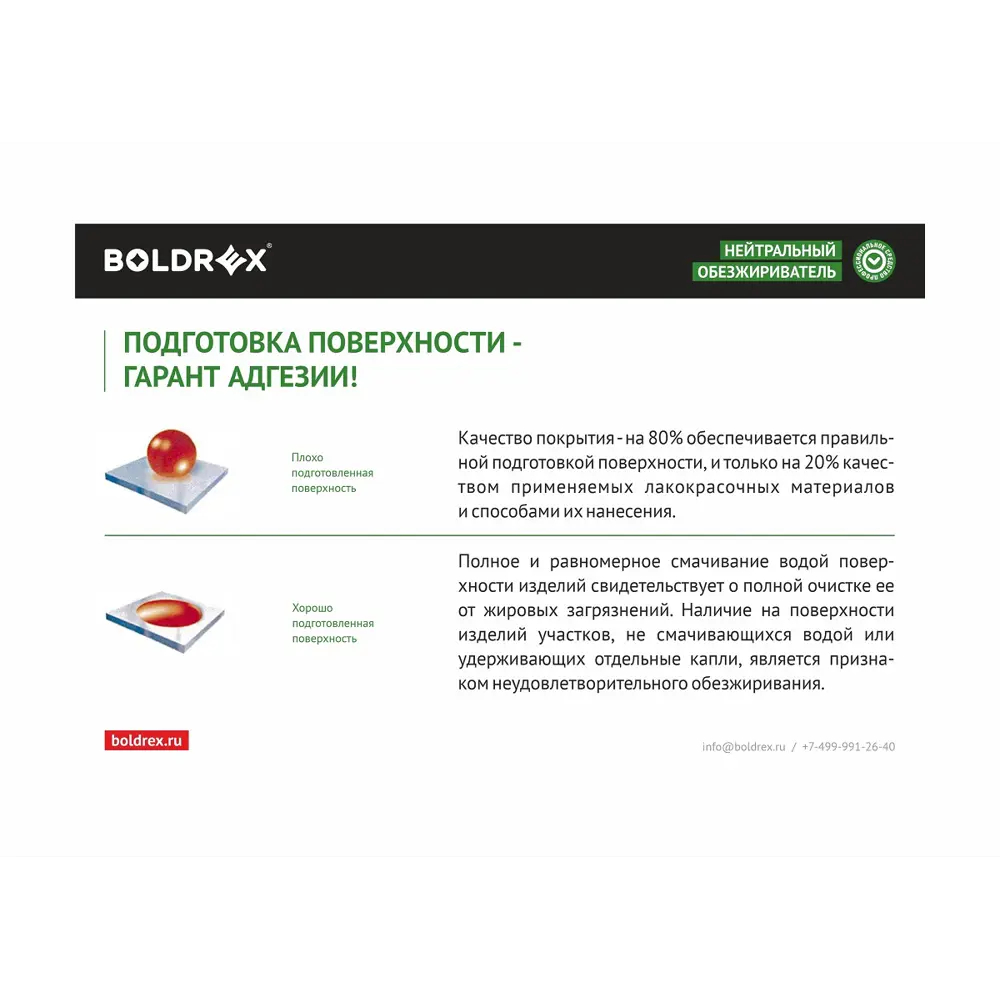 Фото 3 Обезжириватель нейтральный BOLDREX 7005 0.5 кг Фото 3 Обезжириватель нейтральный BOLDREX 7005 0.5 кг