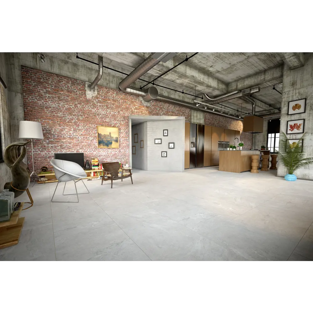 Фото 10 Керамогранит Гранитея G261M6060 60x60см 1.44 м² цвет серый, цена за упаковку