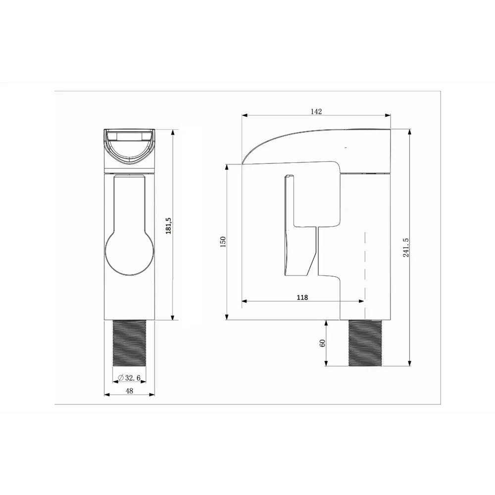 Фото 4 Смеситель для раковины Onelife PLM4-021cr однорычажный цвет хром Фото 4 Смеситель для раковины Onelife PLM4-021cr однорычажный цвет хром