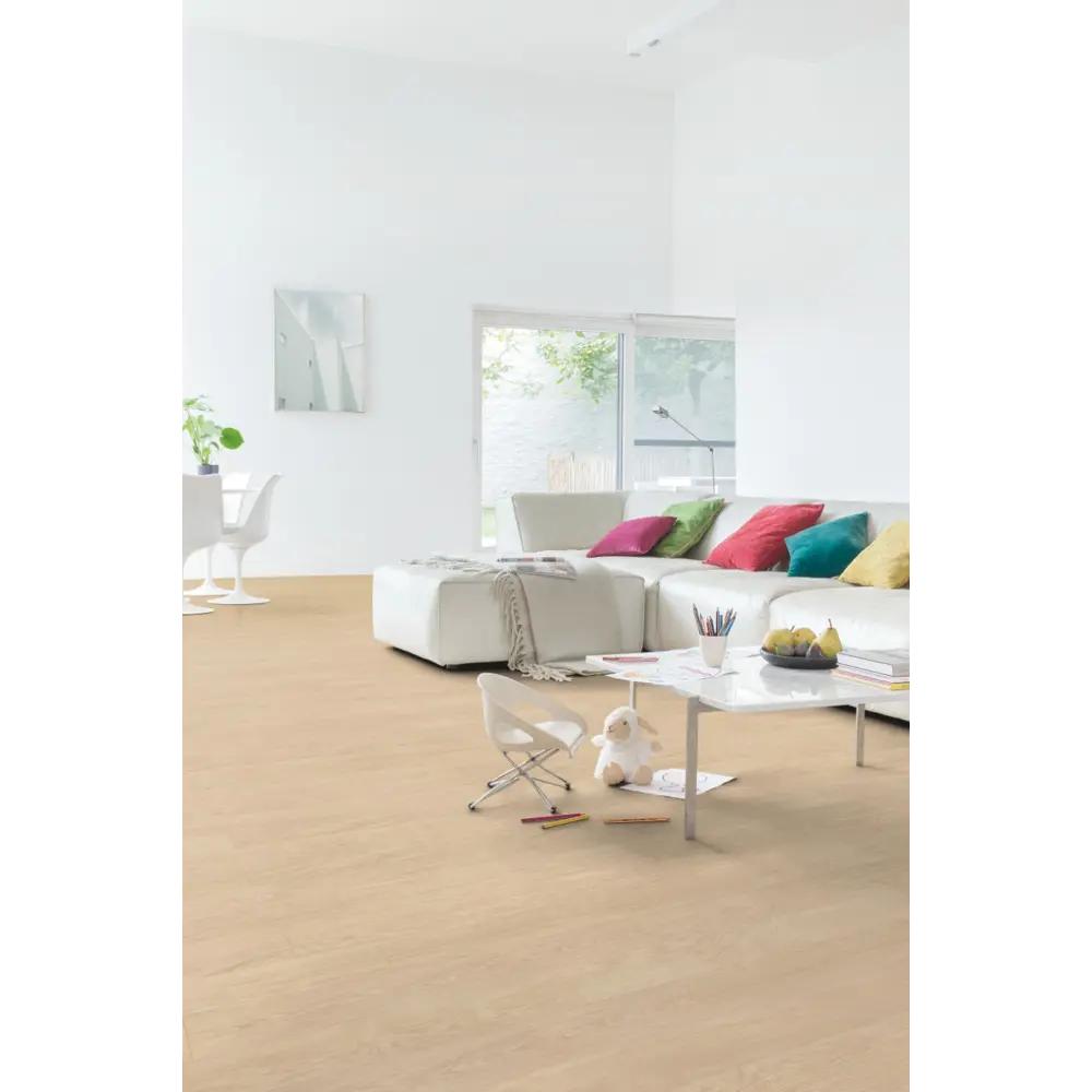 Фото 4 ПВХ плитка Quick Step Дуб светлый отборный 32 класс толщина 4.5 мм 2.105 м², цена за упаковку Фото 4 ПВХ плитка Quick Step Дуб светлый отборный 32 класс толщина 4.5 мм 2.105 м², цена за упаковку