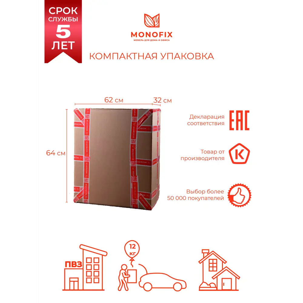 Фото 7 Кресло Monofix Кресло Киус 63x80x60 см микровелюр цвет серый Фото 7 Кресло Monofix Кресло Киус 63x80x60 см микровелюр цвет серый
