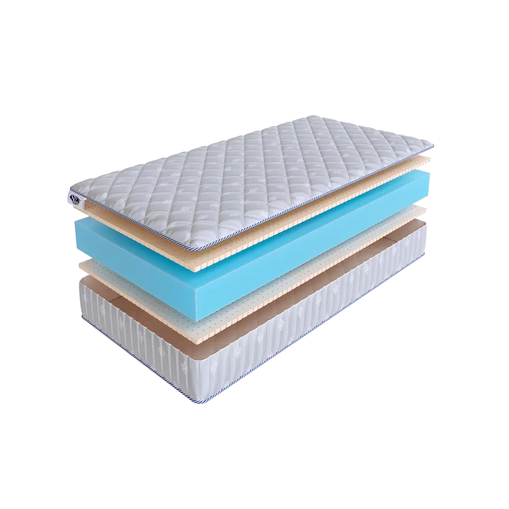 Фото Матрас SkySleep Flex Double Latex 18 155x215 см беспружинный, двуспальный, ортопедический, латексный Фото Матрас SkySleep Flex Double Latex 18 155x215 см беспружинный, двуспальный, ортопедический, латексный